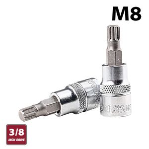 FIXMAN 3/8' Dr.bit Spline Socket M8